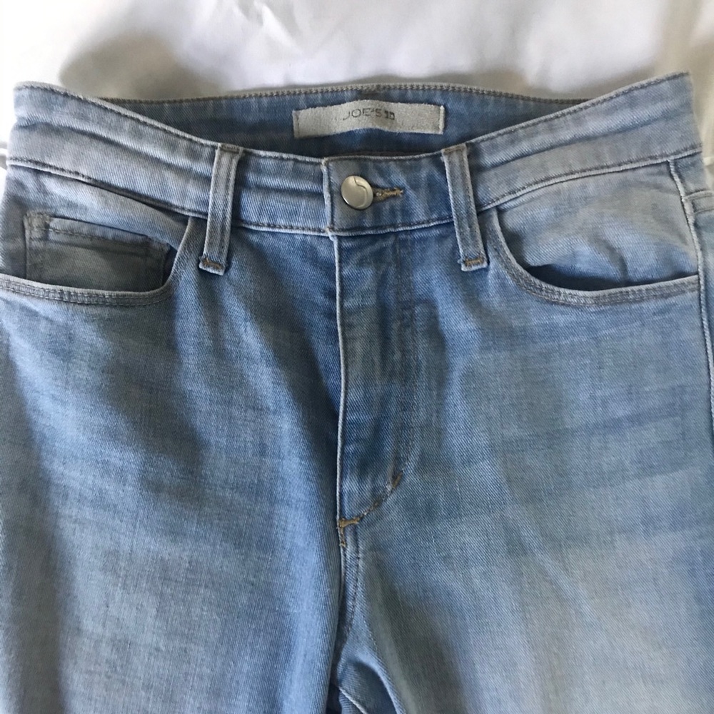 Joe’s “The Charlie” High Rise jeans with Tulip Hem